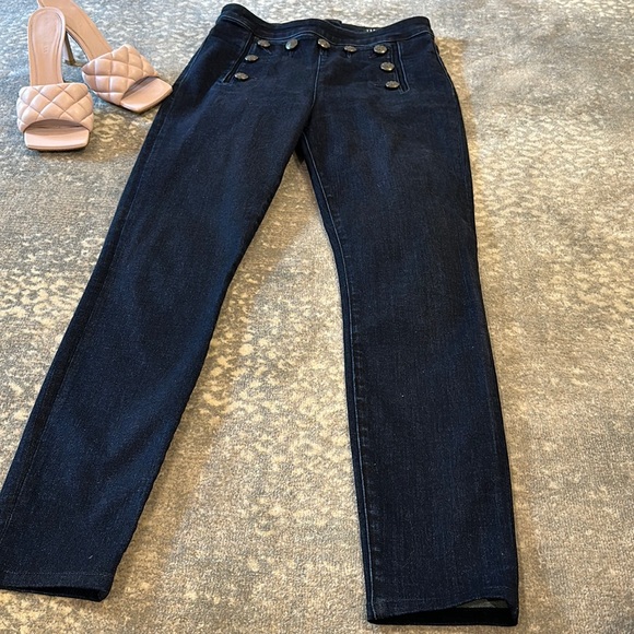 VERONICA BEARD JANE SAILOR SKINNY JEANS SIZE 26 - Picture 6 of 13